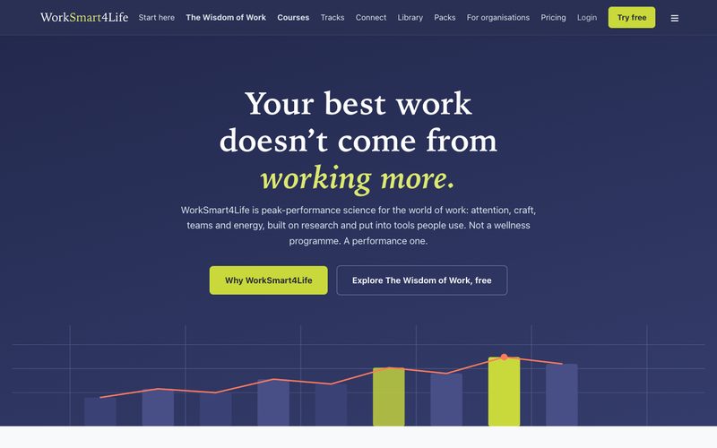 The WorkSmart4Life website